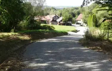 Budowa drogi wewnętrznej Siedliskach Sławęcińskich - Etap I 1