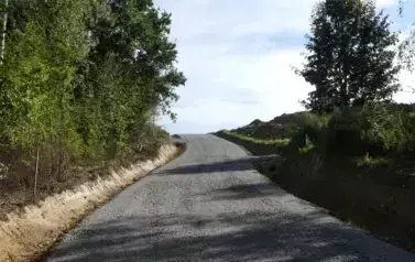 Budowa drogi wewnętrznej Siedliskach Sławęcińskich - Etap I 4