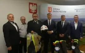Galeria aktualności Nowe wyposażenie dla jednostek OSP z gminy Skołyszyn 1