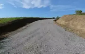 Budowa drogi wewnętrznej Siedliskach Sławęcińskich - Etap I 3