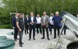 Galeria aktualności Otwarcie oczyszczalni oraz sieci kanalizacji sanitarnej w Jabłonicy  7