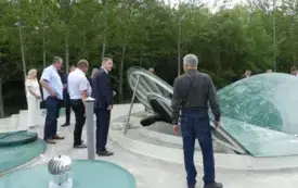 Galeria aktualności Otwarcie oczyszczalni oraz sieci kanalizacji sanitarnej w Jabłonicy  8