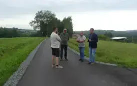 Galeria aktualności Ponad 2,5 km dr&oacute;g gminnych zyskało nową nawierzchnię!  8