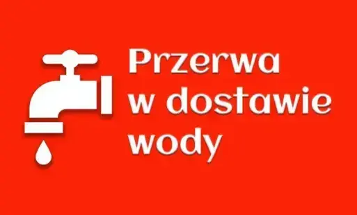 Informacja, czerwone tło, jasne litery