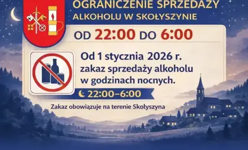 Plakat, nocna prohibicja 