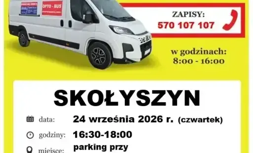 plakat, bezpłatne badanie wzroku