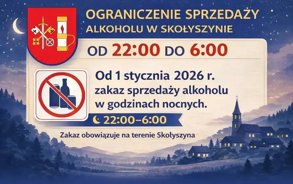 Plakat, nocna prohibicja 