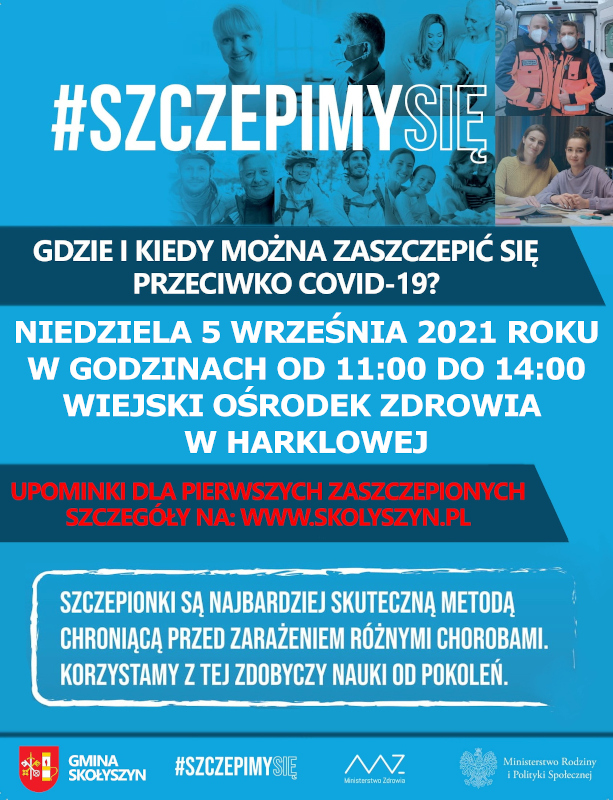 plakat Szczepimy sie2021Harklowa1